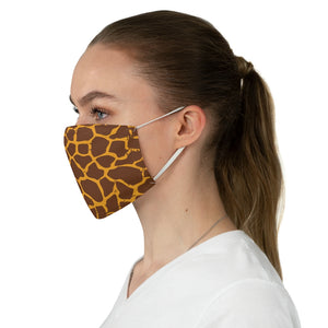 Giraffe Fabric Face Mask