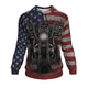 American Biker All-Over Hoodie - Freedom Look