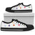 Paw Prints - Men's Low Top Shoes