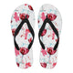 A Glass of Wine Ladies Flip Flops