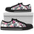 Funky Patterns in Candy - Women's Low Top Shoes (Black)