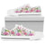 Watercolor Floral Women's Low Top Shoes