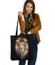 Lion Cotton Tote Bag