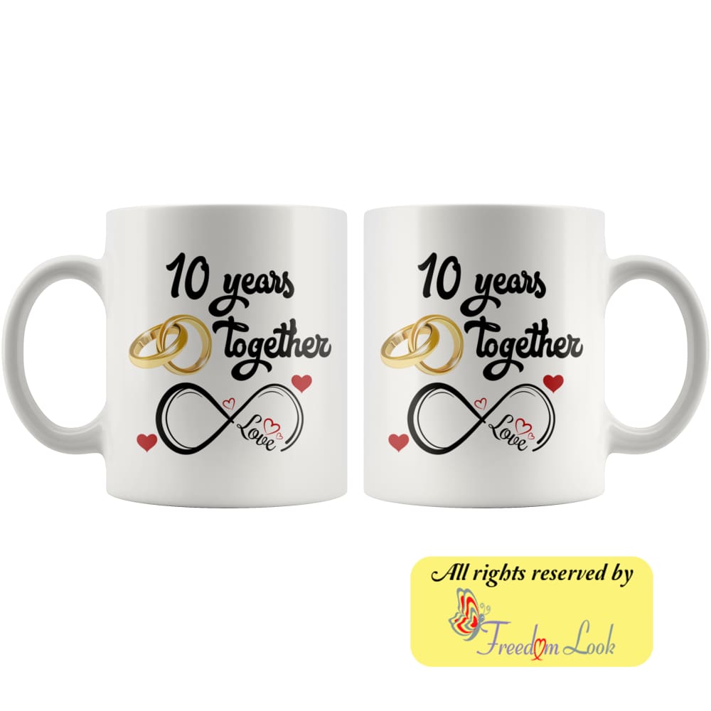 Amazon.com: 10 Year Anniversary Gifts for Her or Him, 10th Wedding Anniversary  Gift for Couple, Tin Aluminum Anniversary Marriage Presents for Wife or  Husband : Handmade Products