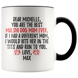 Personalized Malshi Dog - Michelle & Max