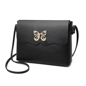 PU Leather Butterfly Purse - Freedom Look