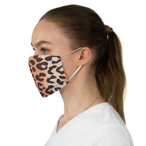 Leopard Fabric Face Mask