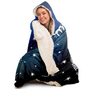 Personalized Scorpio Hooded Blanket - Babe