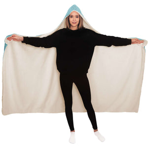 Tooth Hooded Blanket