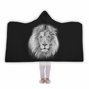 Lion Hooded Blanket - Freedom Look