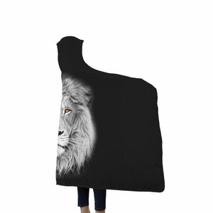 Lion Hooded Blanket - Freedom Look