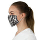 Zebra Fabric Face Mask