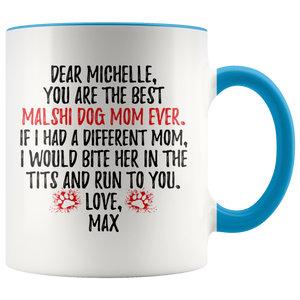 Personalized Malshi Dog - Michelle & Max