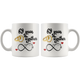 69th Wedding Anniversary Gift For Him And Her, Married For 69 Years, 69 Years Together With Her, 69th Anniversary Mug For Husband & Wife (11 oz )