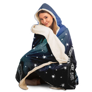 Personalized Scorpio Hooded Blanket - Babe