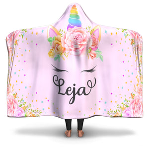 Unicorn Hooded Blanket - Leja