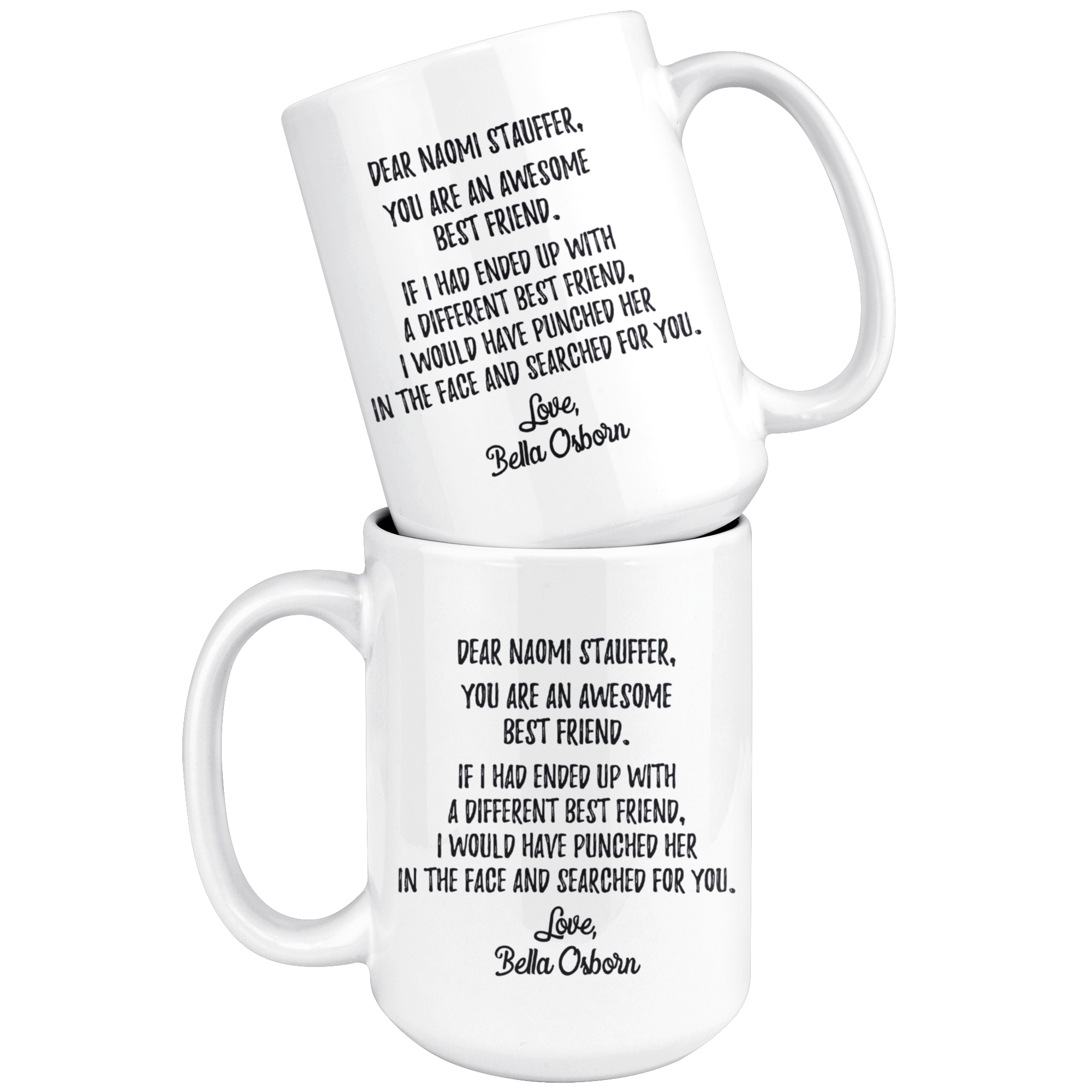 This Is What an Awesome Looks Like Personalized Coffee Mug 15 oz White