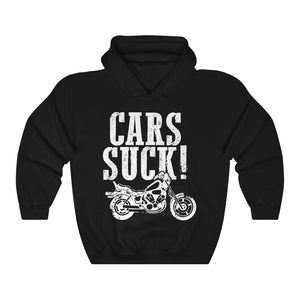 Cars Suck Biker Gift Unisex Hoodie Hooded Sweatshirt