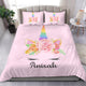 Anisah - Personalized Unicorn Bedding Duvet Cover