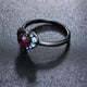 Red Heart Ring for Women in Style - Freedom Look