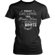 Motorcycle Princess Wears Boots Unisex T-Shirt