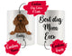 Personalized Irish Setter Dog Mom Dad Mug, Best Dog Owner Gift