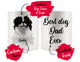 Personalized Japanese Chin Dog Mom Dad Mug, Best Dog Owner Gift