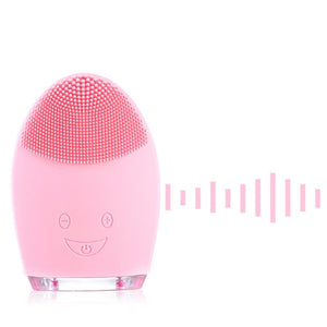 Mini Electric Facial Cleaning Massage Brush Machine