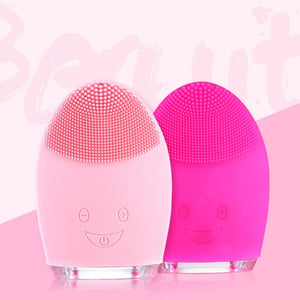 Mini Electric Facial Cleaning Massage Brush Machine