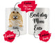 Personalized Pomeranian Dog Mom Dad Mug, Best Dog Owner Gift