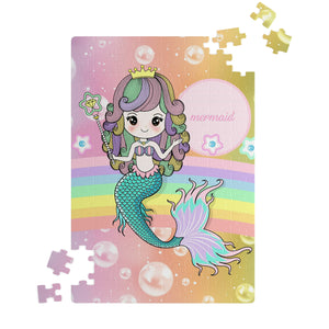 Mermaid Premium Jigsaw Puzzle for Kids Christmas Birthday Gift