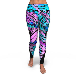 Colorful Tiger Leggings - Freedom Look