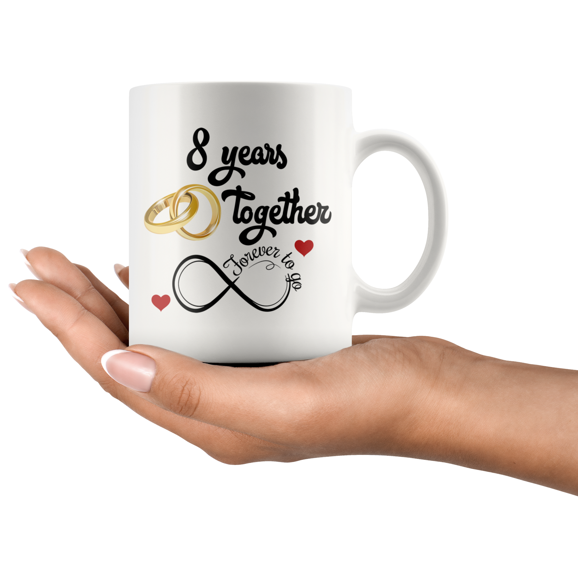 8th Wedding Anniversary Gift For Him Her 8 Years Together 8th Year Of Marriage  Anniversary Funny Couple Matching