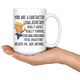 Funny Fantastic Legal Secretary Coffee Mug, Trump Gifts, Best Legal Secretary Birthday Gift, Legal Secretary Christmas Birthday Gift