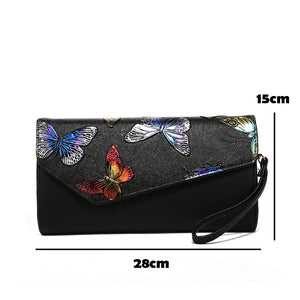 Luxury Butterfly Long Wallet 2018 - Freedom Look