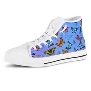 Butterfly High Top Shoes, Great As A Gift - Freedom Look