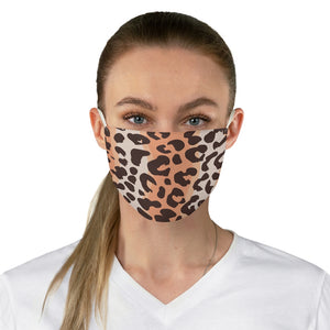 Leopard Fabric Face Mask