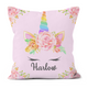 Harlow - Personalized Unicorn Pillow