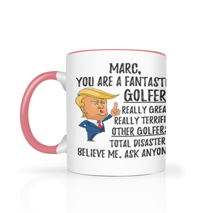 Marc - Golfer Trump Coffee Mug