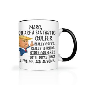 Marc - Golfer Trump Coffee Mug