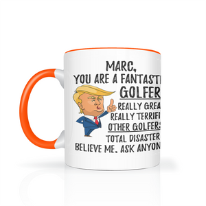 Marc - Golfer Trump Coffee Mug