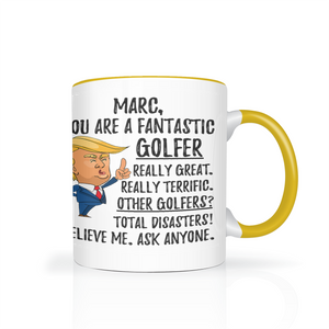 Marc - Golfer Trump Coffee Mug