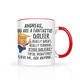 Andreas - Golfer Trump Coffee Mug