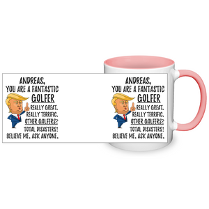 Andreas - Golfer Trump Coffee Mug