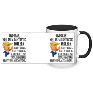 Andreas - Golfer Trump Coffee Mug