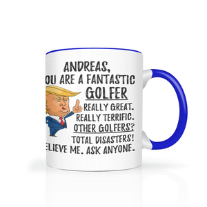 Andreas - Golfer Trump Coffee Mug