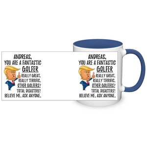 Andreas - Golfer Trump Coffee Mug