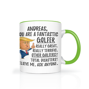 Andreas - Golfer Trump Coffee Mug