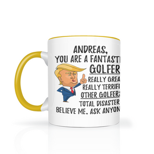 Andreas - Golfer Trump Coffee Mug