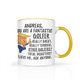 Andreas - Golfer Trump Coffee Mug